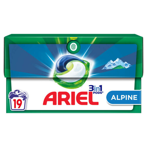 Ariel 3in1 pods alpine x19 lavages