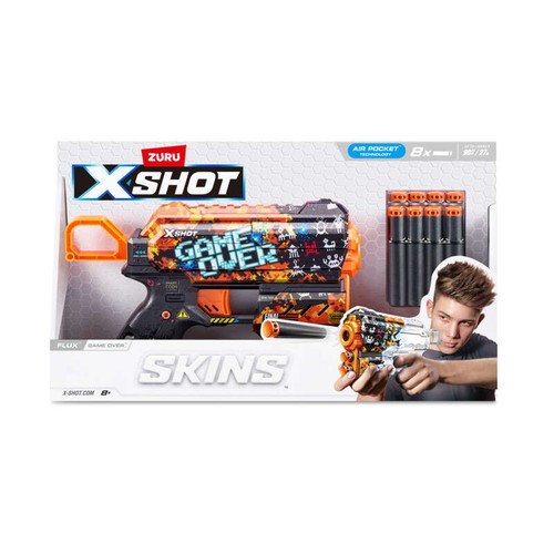 Zuru pistolet X-shot ninja skins flux - Monoprix Courses en ligne
