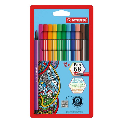 Stabilo Feutres Pen 68 x 12