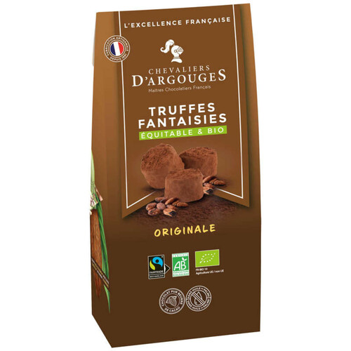 Chevaliers D'argouges Truffes Fantaisies Equitable Bio 160g