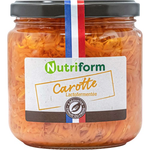 [Par Naturalia] Nutriform Carotte Lacto-Fermentée Bio 380g