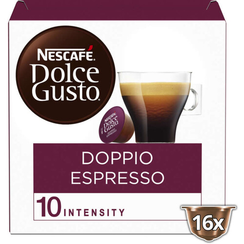 Nescafé Capsules dolce gusto espresso Intensité 10 x16 136g