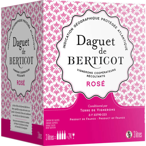 Daguet de Berticot rosé 3l