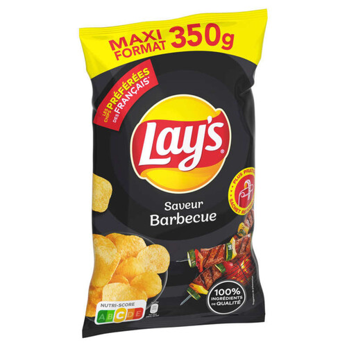Lay's - Chips saveur barbecue - Le sachet de 350g