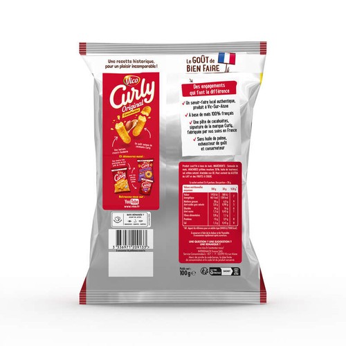 Curly Cacahuete L'Original 100g 