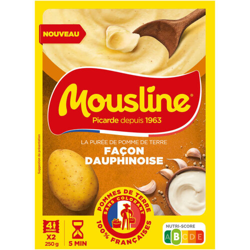 Mousline façon dauphinoise x2 - 250g