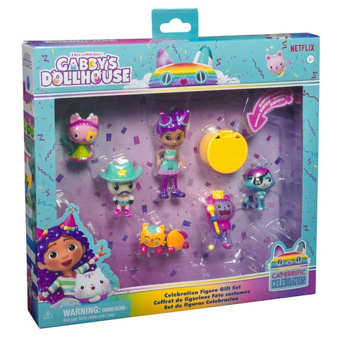 Spin Master Gabby et la maison magique Coffret figurines deluxe celebration