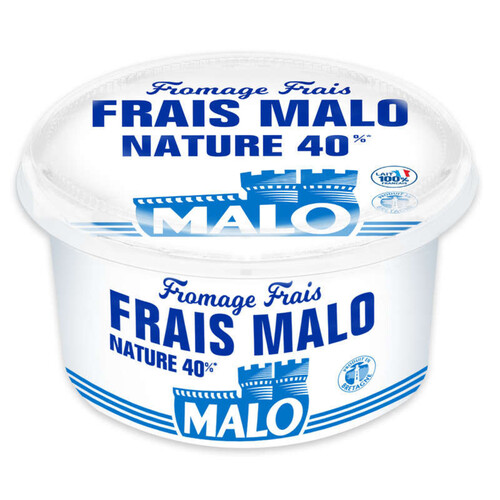 Saint Malo Malo from.frais 40% nat 500g