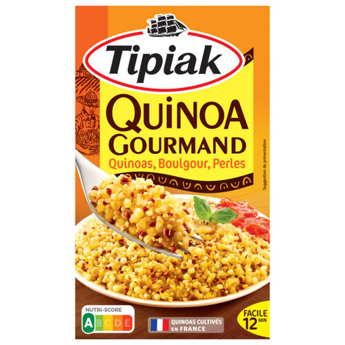 Tipiak Quinoa Gourmand Au 3 Quinoas & Blé 400G