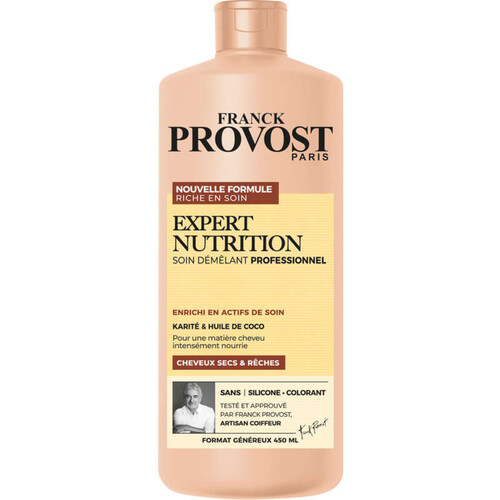 Franck Provost expert nutrition soin démêlant professionnel 450ml