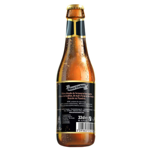 Rince Cochon bière blonde 8,5%vol. 33cl