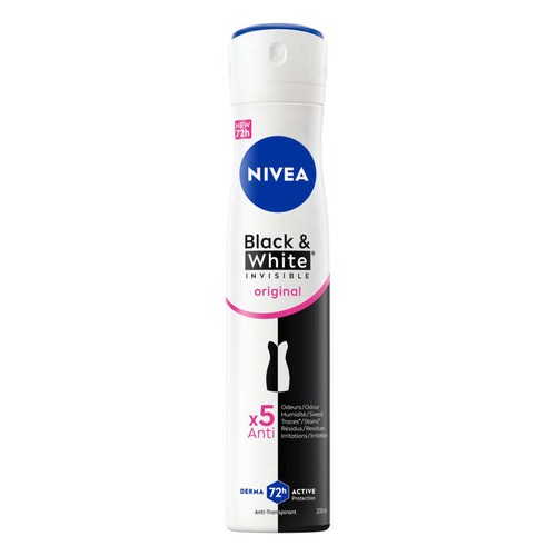 Nivea Anti-Transpirant Black And White 48H 200ml