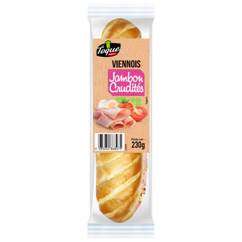 La Toque Viennois Jambon Crudités 230g