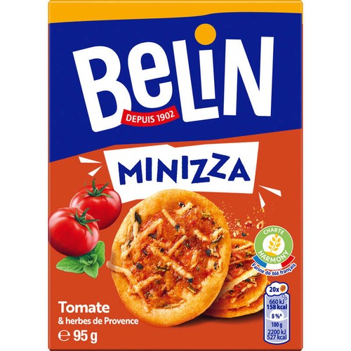 Belin Crackers Minizza Tomate 95g