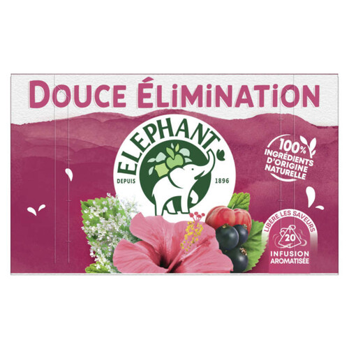 Elephant Infusion Douce Elimination 20 sachets