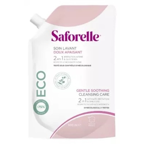 Saforelle Soin Lavant Doux Recharge 500ml