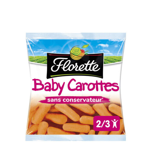 Florette baby carottes, sans conservateur 250g