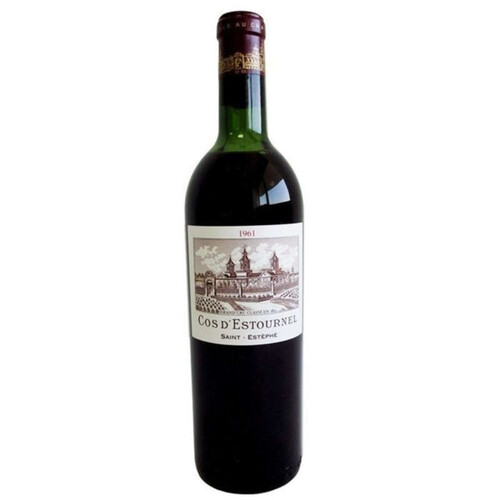 Vin rouge - Clos d'Estournel Saint-Estèphe Grand Cru - 1961 - 75cl