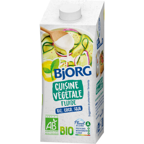 Bjorg cuisine végétale fluide bio 200ml