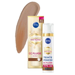 Nivea CC Crème Fluide Anti-Täches Teinte Foncée FPS30 Luminous 630 40ml