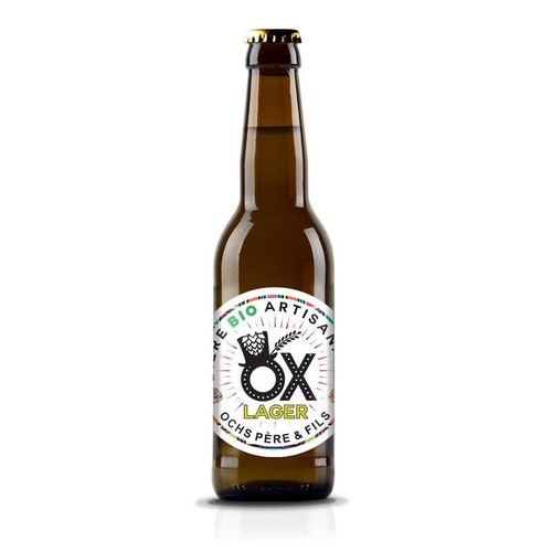 Ox'bier Bière lager 33cl