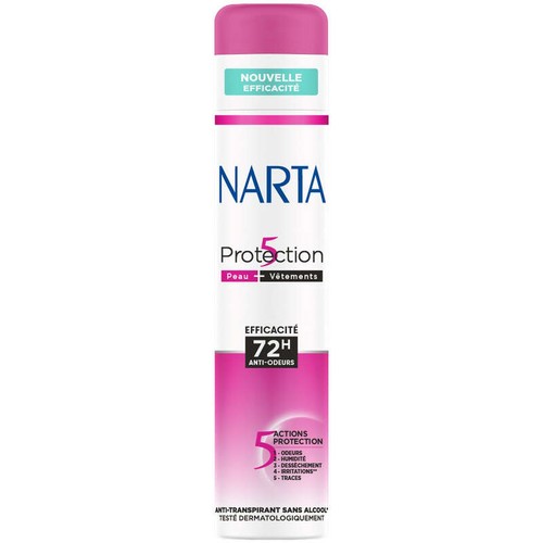 Narta Protection 5 Deo Antitranspirant sans alcool 200ml