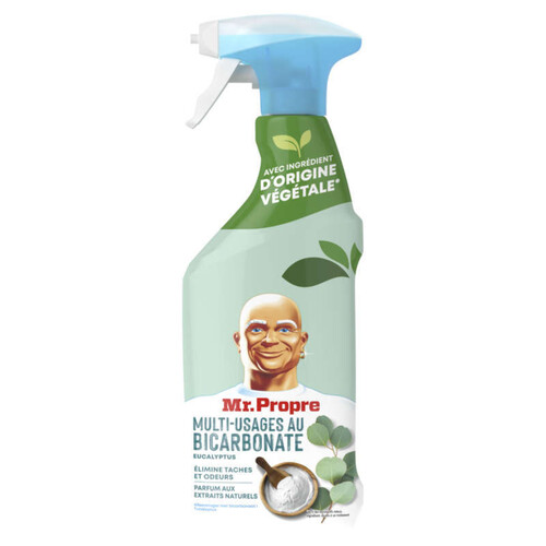 Mr Propre Spray Nettoyant Multi-Usages au Bicarbonate Eucalyptus 500ml