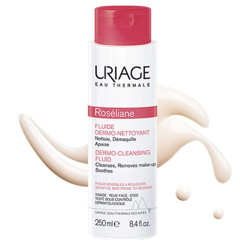 [Para] Uriage Roséliane Fluide Dermo-Nettoyant 250ml