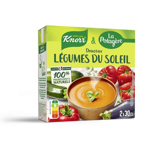 Knorr Soupe Douceur de légumes du Soleil 600ml