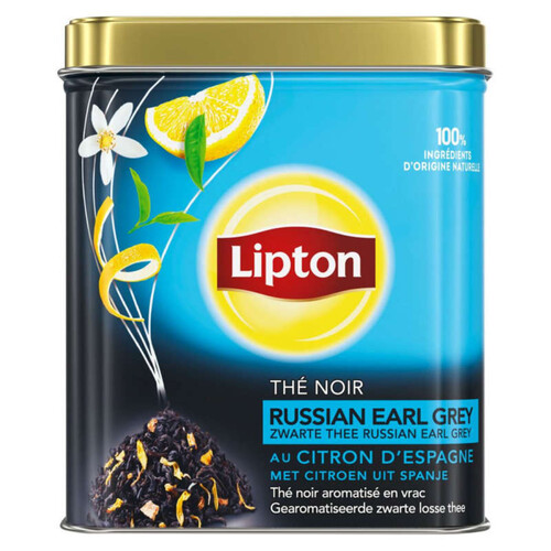 Lipton Thé Noir Earl Grey 150g