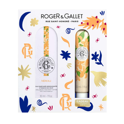 Roger & Gallet Coffret Eau Parfumée Bienfaisante Néroli et crème mains