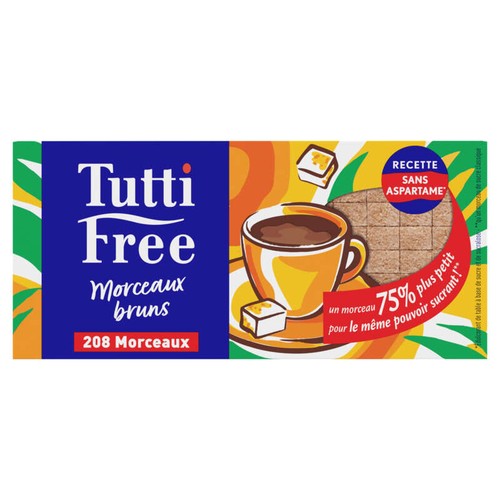 Tutti Free 208 Morceaux Bruns 290g
