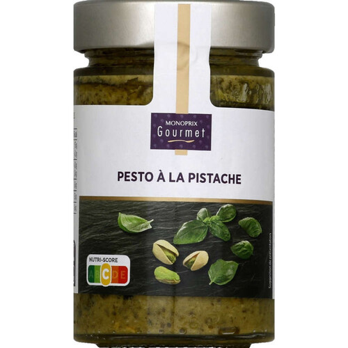 Monoprix Gourmet Pesto à la Pistache 180g