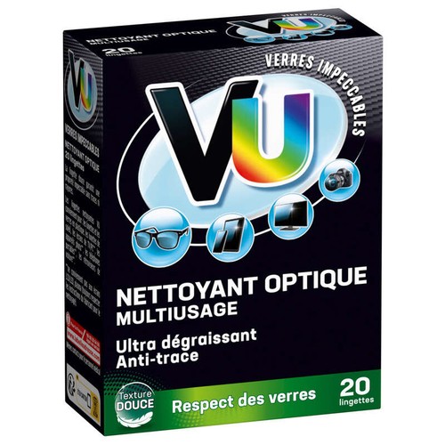 Vu Nettoyant Optique Multi-Usage Ultra Dégraissant Anti-Trace *20