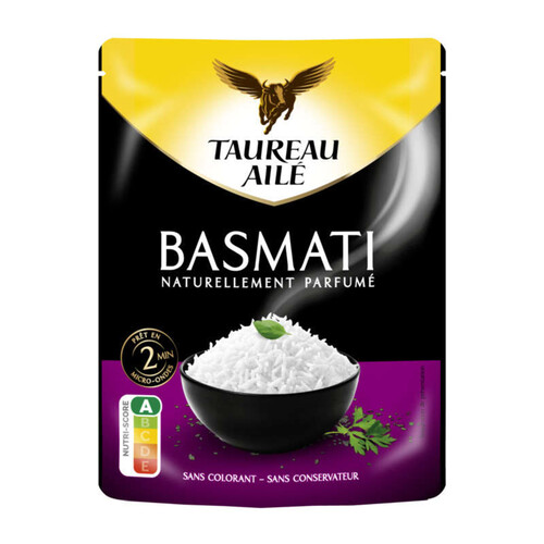 Taureau Ailé Riz Basmati Nature 220g