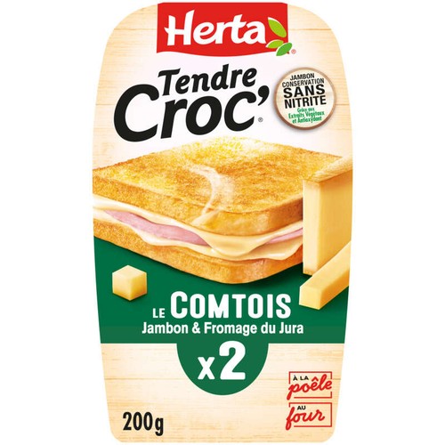 Herta Tendre Croc' Comté Jambon 200g