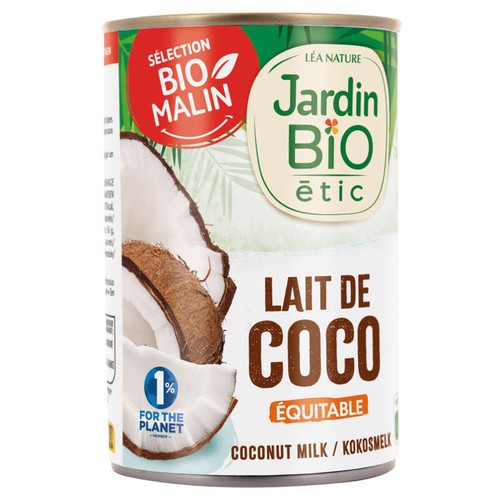 Jardin Bio Lait de coco, 400ml