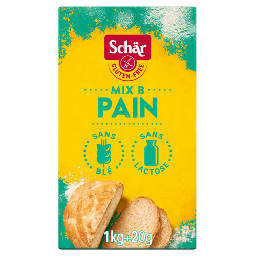 Schär Mix Pane Préparation Pour Pain Sans Gluten + Levure 1Kg