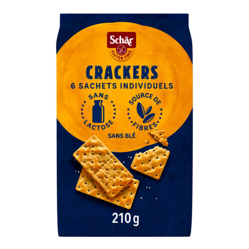 Schär Crackers Nature Sans Gluten 210G