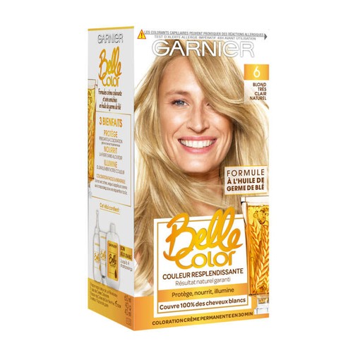 Belle Color Coloration 6 Blond Très Clair Naturel