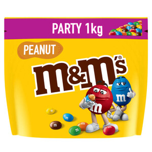 M&M's Bonbons Chocolat au lait & Cacahuètes 1kg.