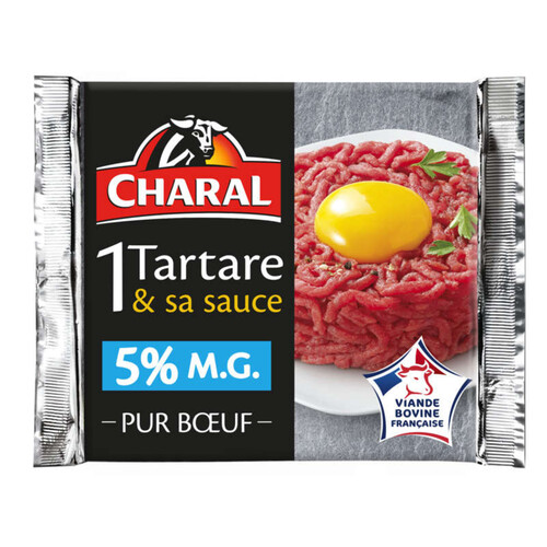 Charal Steack Haché Tartare, 5% De Matière Grasse