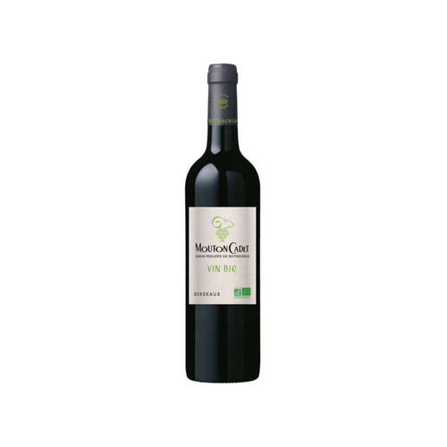 Mouton Cadet Vin Rouge Bordeaux Bio 75 cl