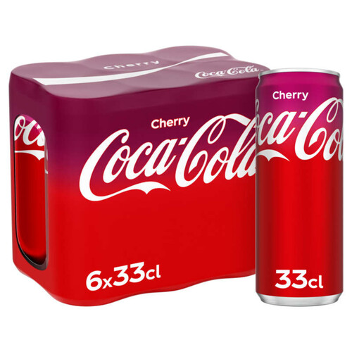 Coca Cola Cherry 6X33Cl