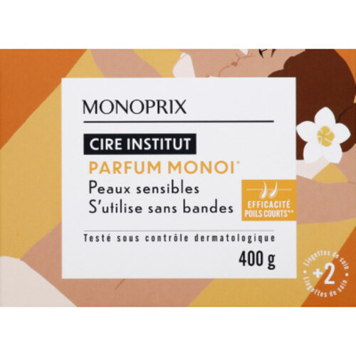 Monoprix Cire Institut Monoï 400G