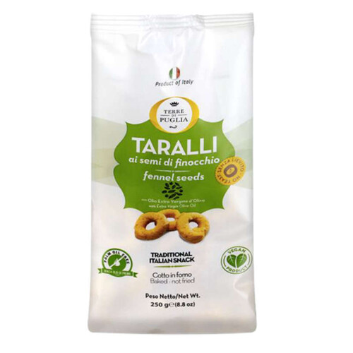 Taralli aux graines de fenouil 250g