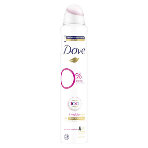Dove Déodorant Femme Spray Antibactérien Invisible Care 200Ml