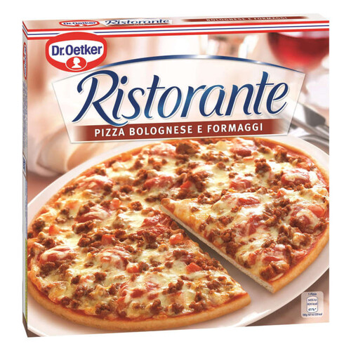 Dr. Oetker Ristorante pizza surgelée bolognaise et fromage 335g