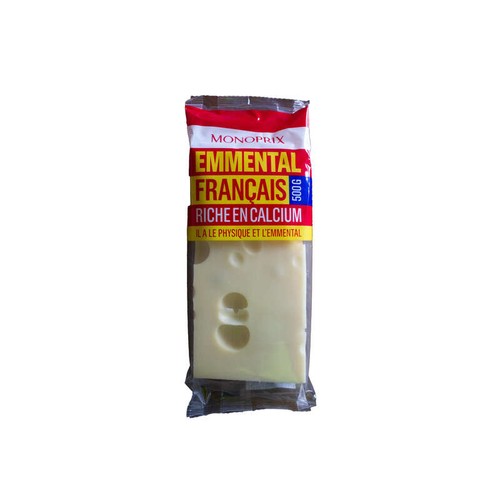 Monoprix Emmental français 500g