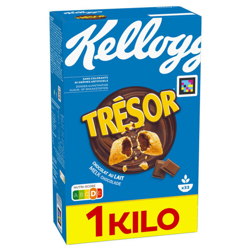 Kellogg's Céréales Trésor Chocolat au lait 1kg